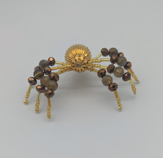 Christmas Spider Gold Citrine