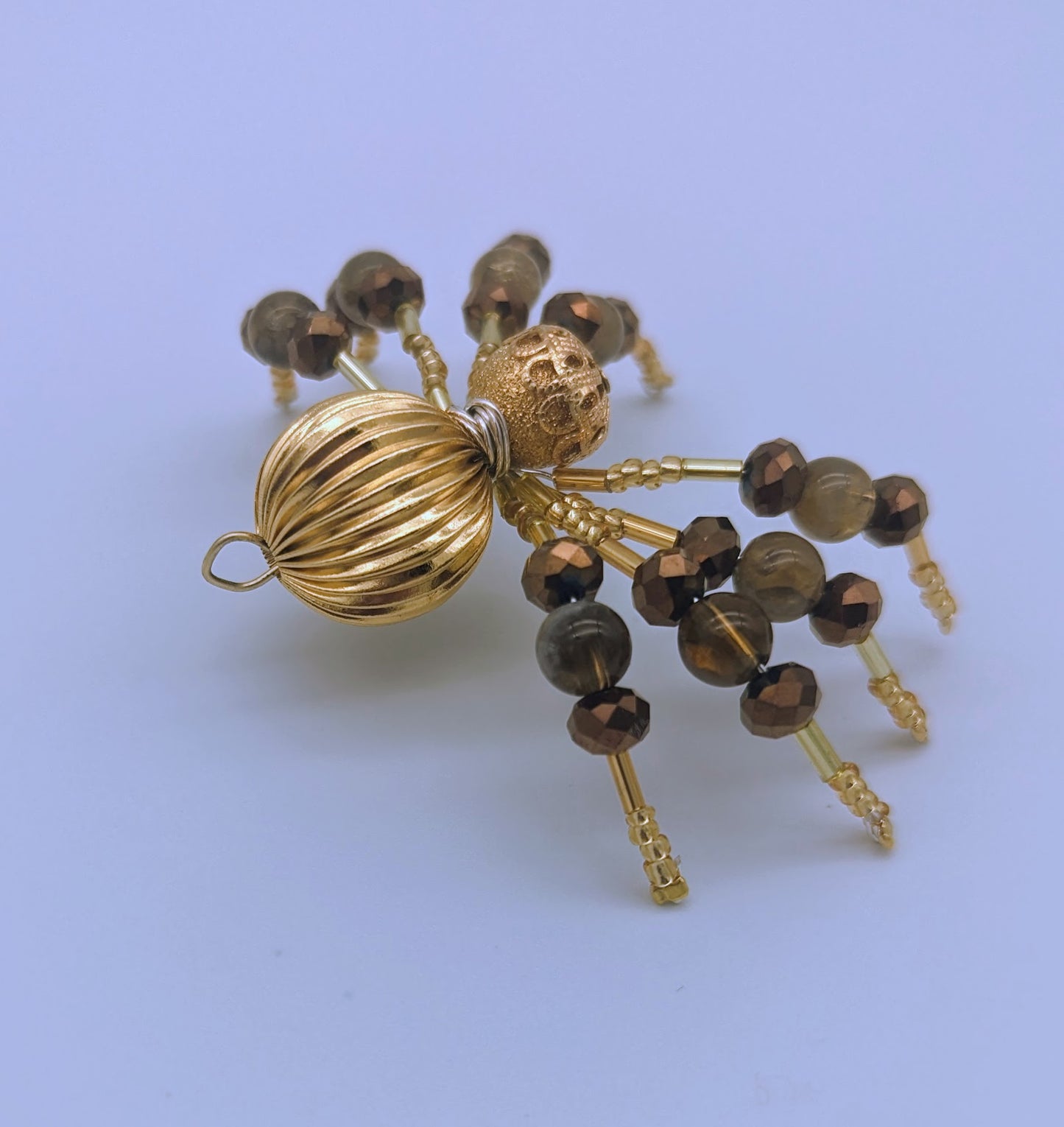 Christmas Spider Gold Citrine