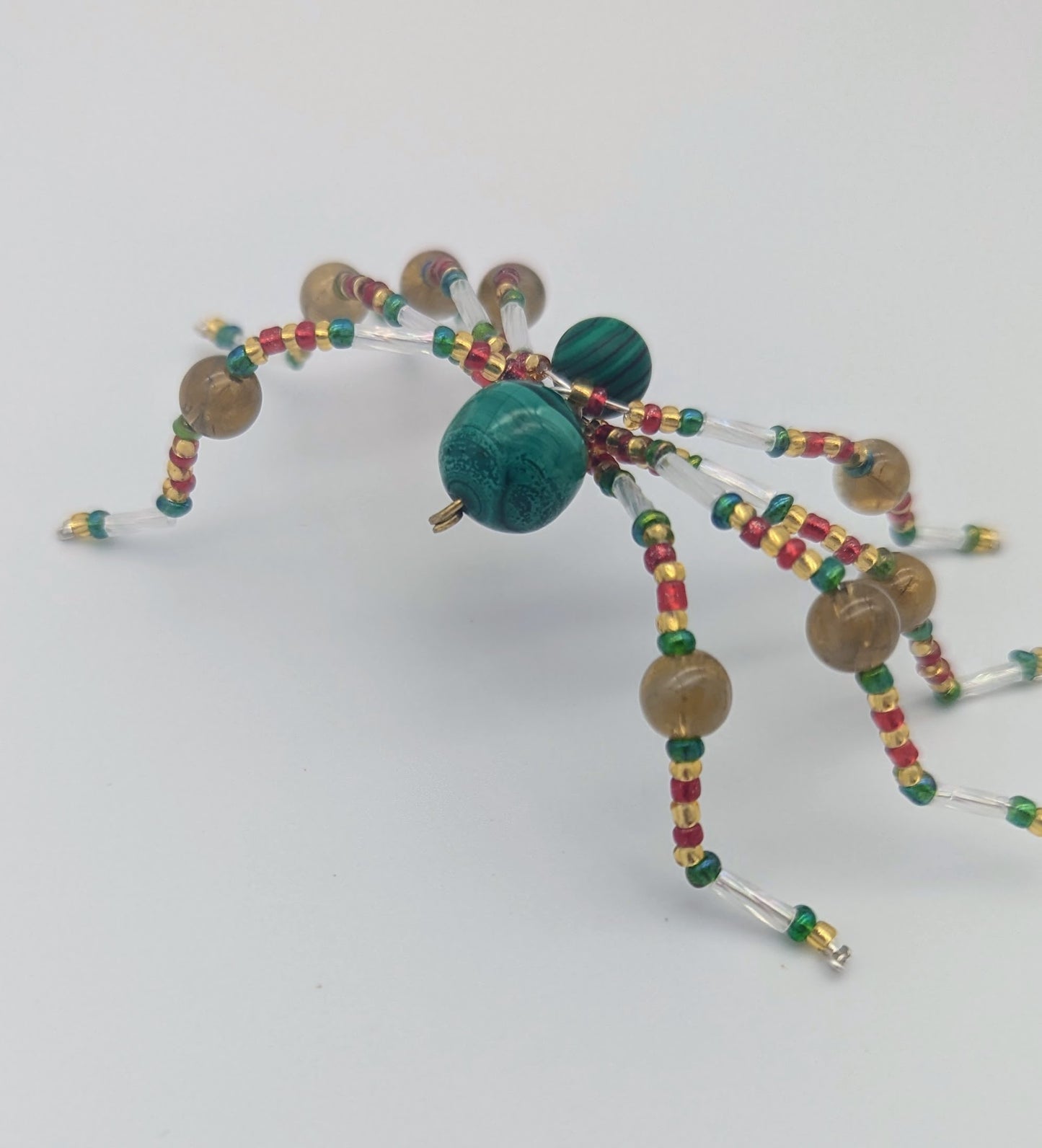 Christmas Spider Green Malachite