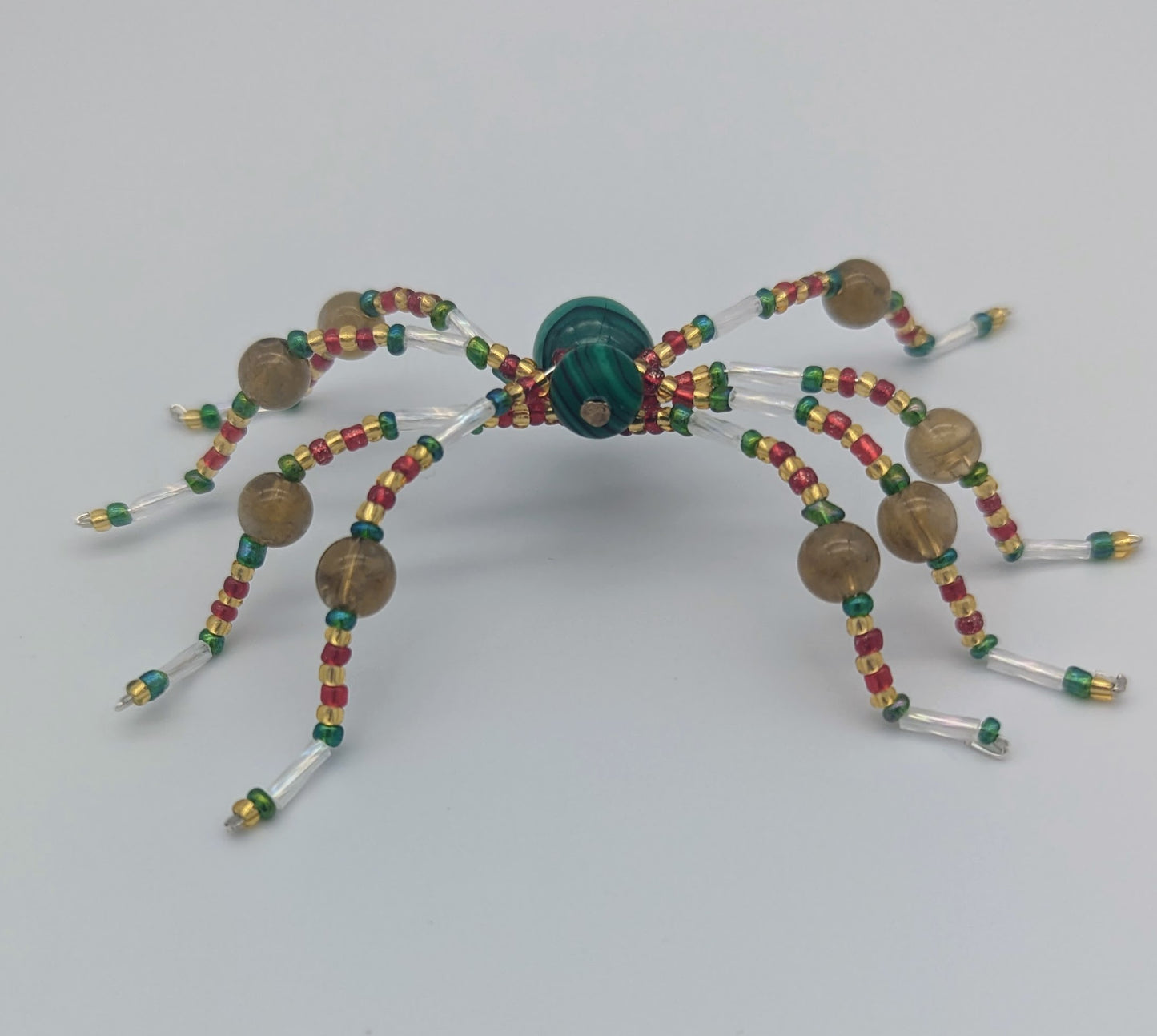 Christmas Spider Green Malachite