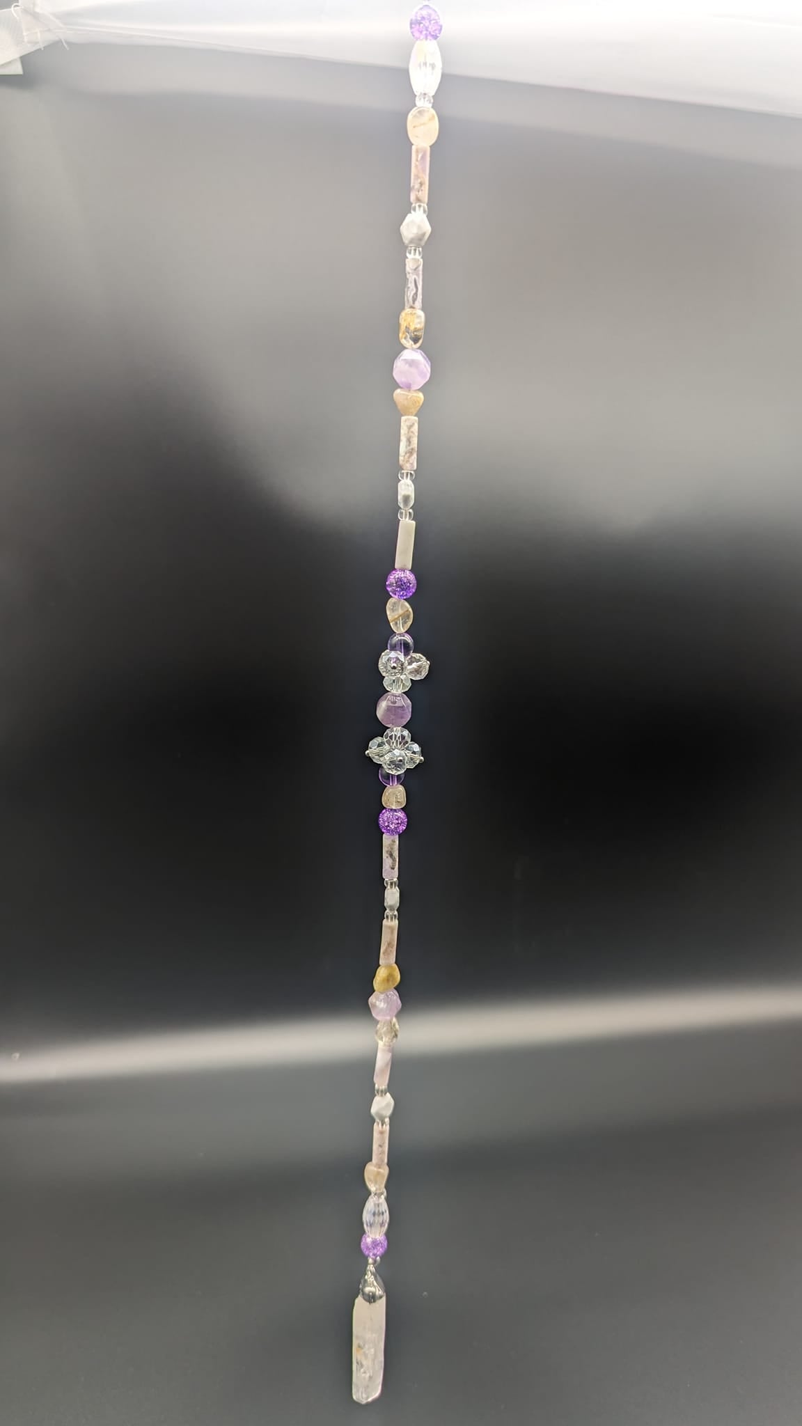 Suncatcher Crystal & Amethyst