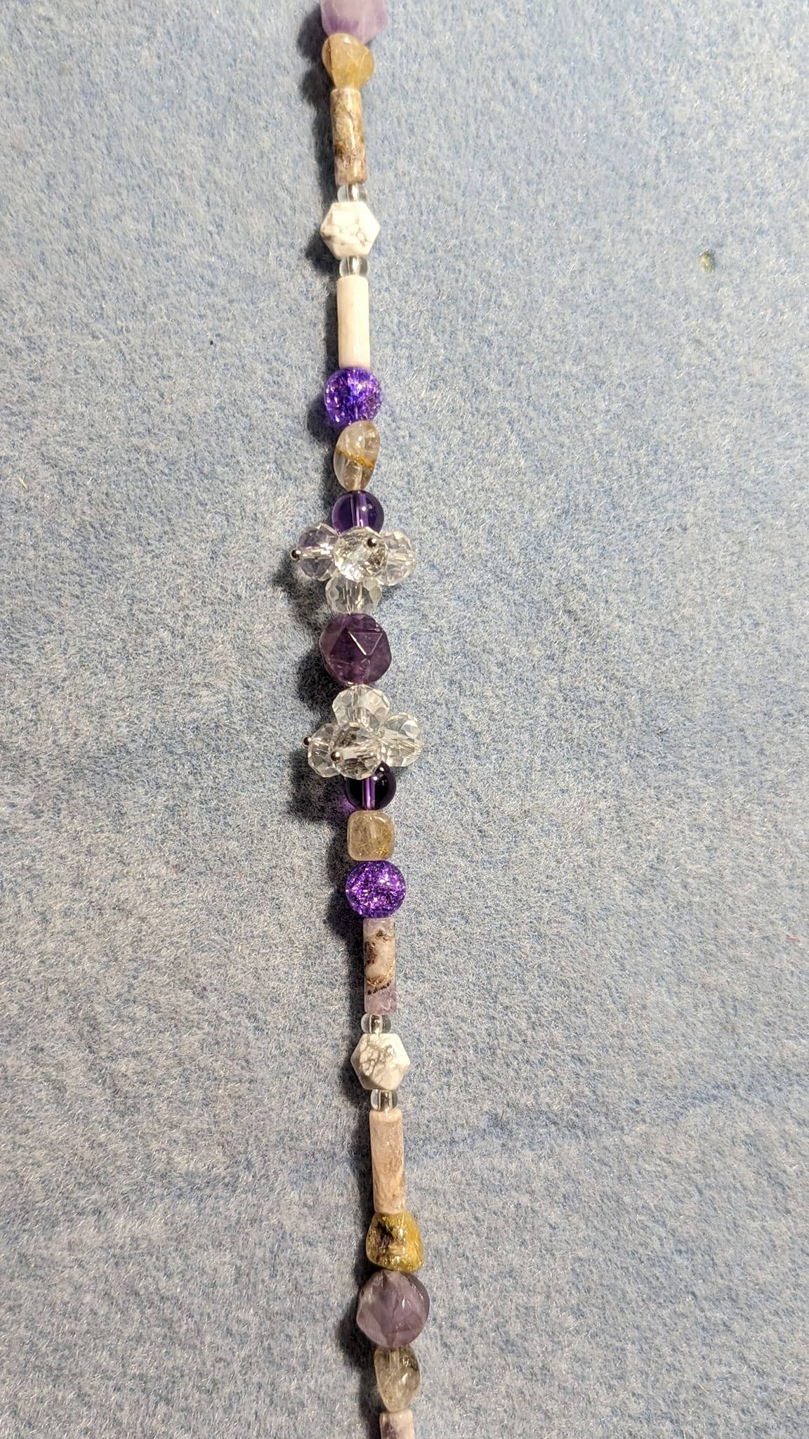 Suncatcher Crystal & Amethyst